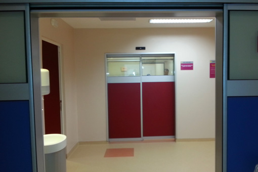 Bouafi hospital corridor view 02