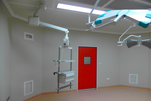View of the annexe room in IBN ROCHD Hospital Casablanca, Morocco