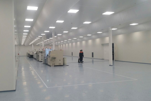View 2 of the cleanroom Jesser Norsudex, Morocco
